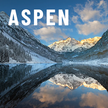 Private jet charter to Aspen, Colorado