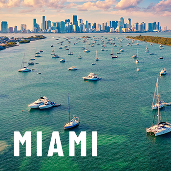 Private jet charter to Miami, Florida