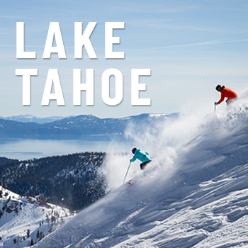 Private jet charter to Lake Tahoe