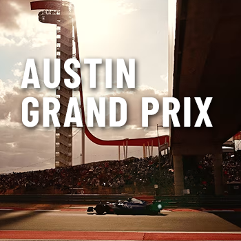 Private jet charter to the Formula 1 Grand Prix in Austin, Texas
