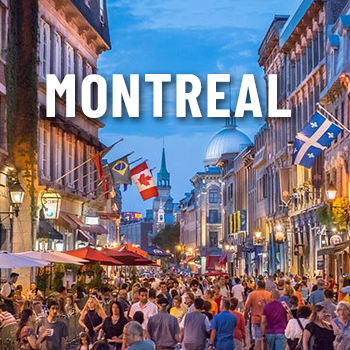 Private jet charter to Montreal, Quebec