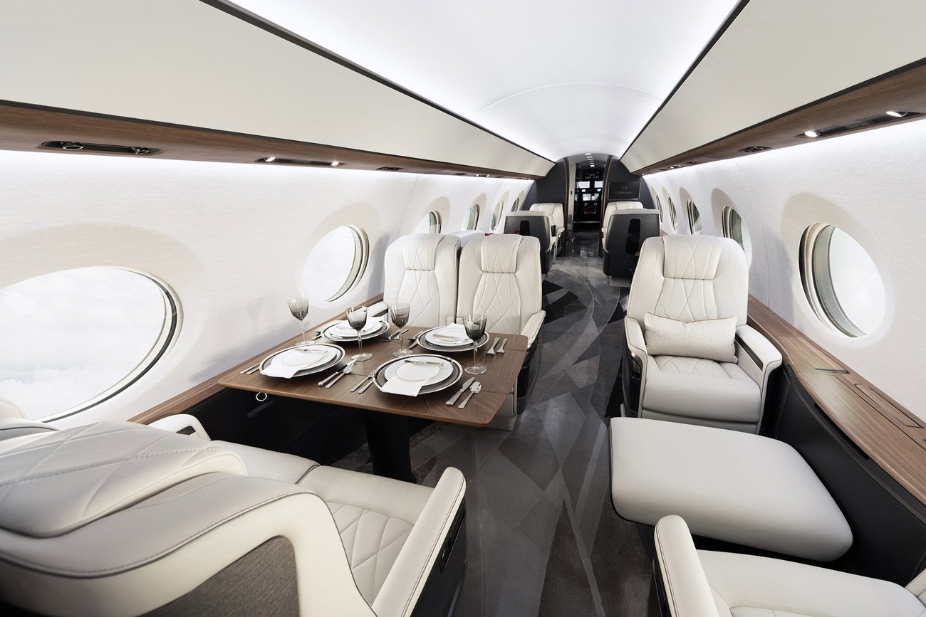 Gulfstream G700 cabin interior