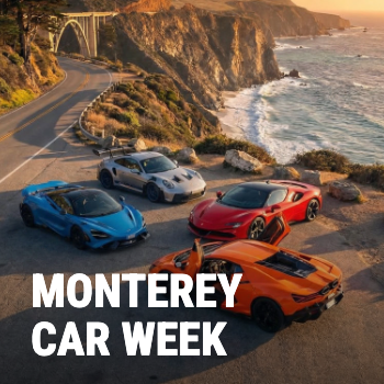 Private jet charter to Monterey Car Week