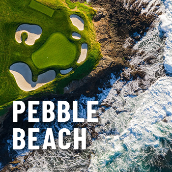 Private jet charter to the US Open at Pebble Beach